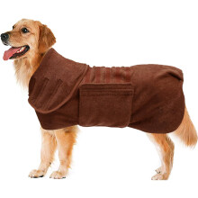 Toalha de higiene macia e de secagem rápida para cães de pequeno a grande porte, ideal para diversas espécies de animais de estimação. Fácil de
