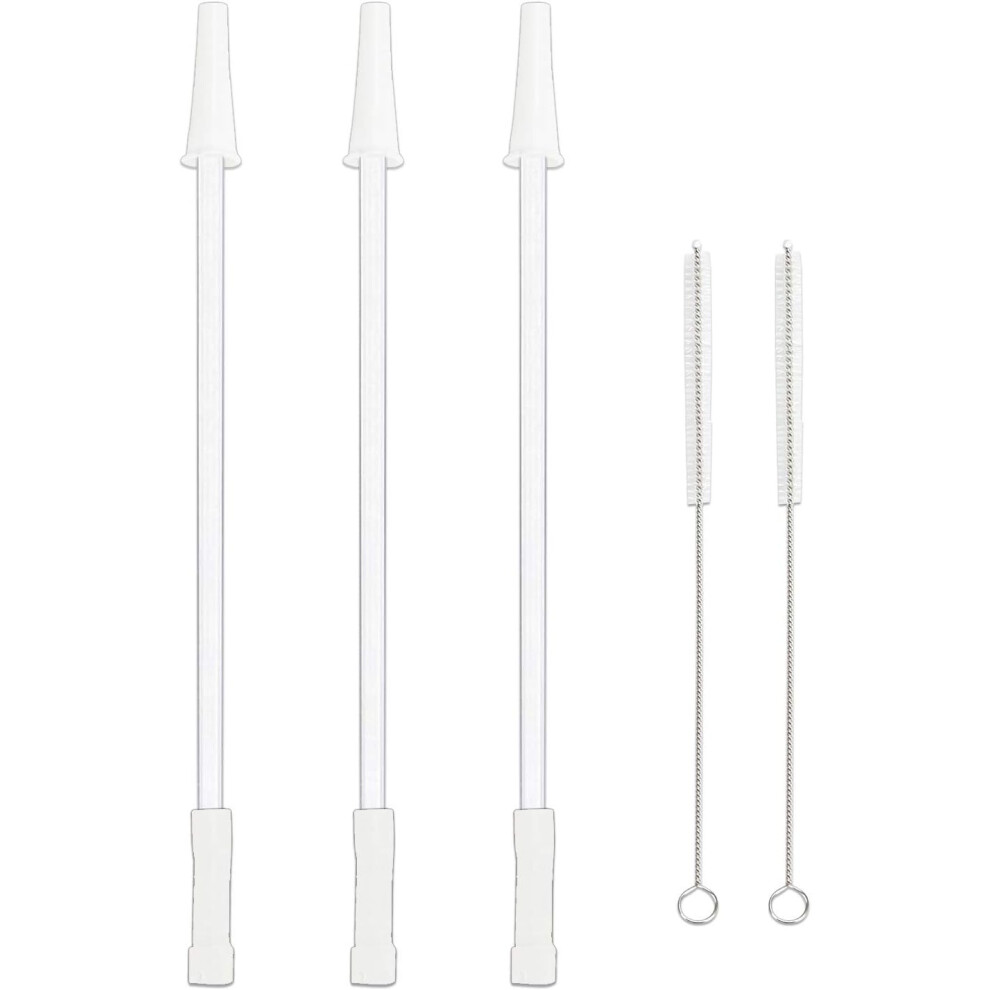 Adjustable Reusable Straws, Baby Drinking Convenience Vacuum Insulated Straw Bottle for Half Gallon Containers