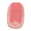 Foldable Pink Ergonomic Baby Bath Support with Heart Pattern, Plastic 1