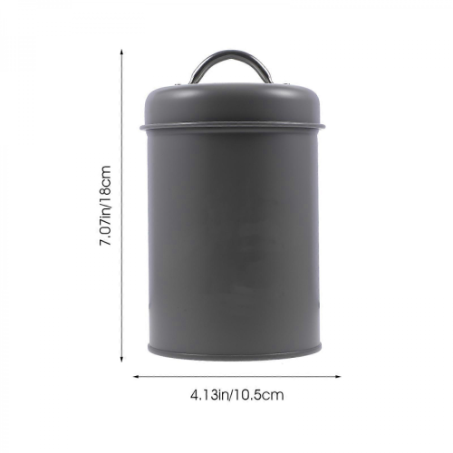Airtight Canister Cylindrical For Kitchen Use 7.07X4.13X4.13In Practical Sealing 1Pcs 1