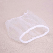 100PCS Disposable Sink Strainer Mesh Bags 9x9cm Fine Mesh Kitchen Filter Prevents Sewer Blockage