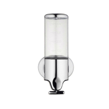 Distributeur mural transparent 500 ml pour savon, détergent, shampoing - cuisine/salle de bain (25-26 pouces)