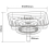 Square Stainless Steel Kitchen Sink Strainer 85mm AntiClogging Drain Filter Universal Fit 2