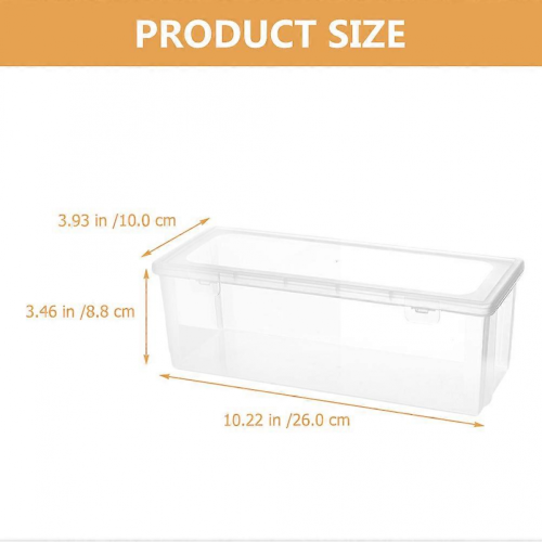 Sealed Storage Box Transparent Food Storage Containers for Kitchen Use 4Pcs 1