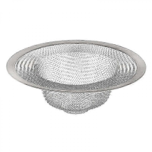 Sink Strainer Anti-rust Cleaning Stainless Steel Mesh Sewer Filter for Kitchen--S 26-27s
