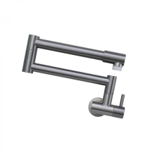 Gun grey dual mode wSpace Saving Wall Inserted Water Tap 360 Rotate Retractable Sprays Corrosion Resistant Foldable Faucet for Household Multicolor