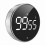 Black & SilverLED Countdown Timer with Magnetic Back for Kitchen, Cooking, Study, and Shower Use 1