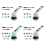 Brosse de nettoyage électrique rotative B25-26 pour douche 5