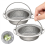 2 Pack Stainless Steel Kitchen Sink Strainer Basket with Easy Lift Handle, AntiClogging, RustResistant 1