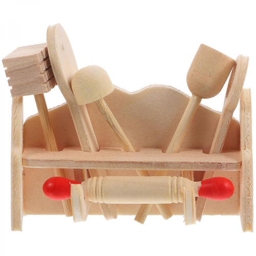 Miniatur-Küchenutensilien-Set für 2 Kinder