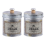 Retro Storage Jar Iron Canister for Storage Use 2Pcs Kitchen Organizer 1