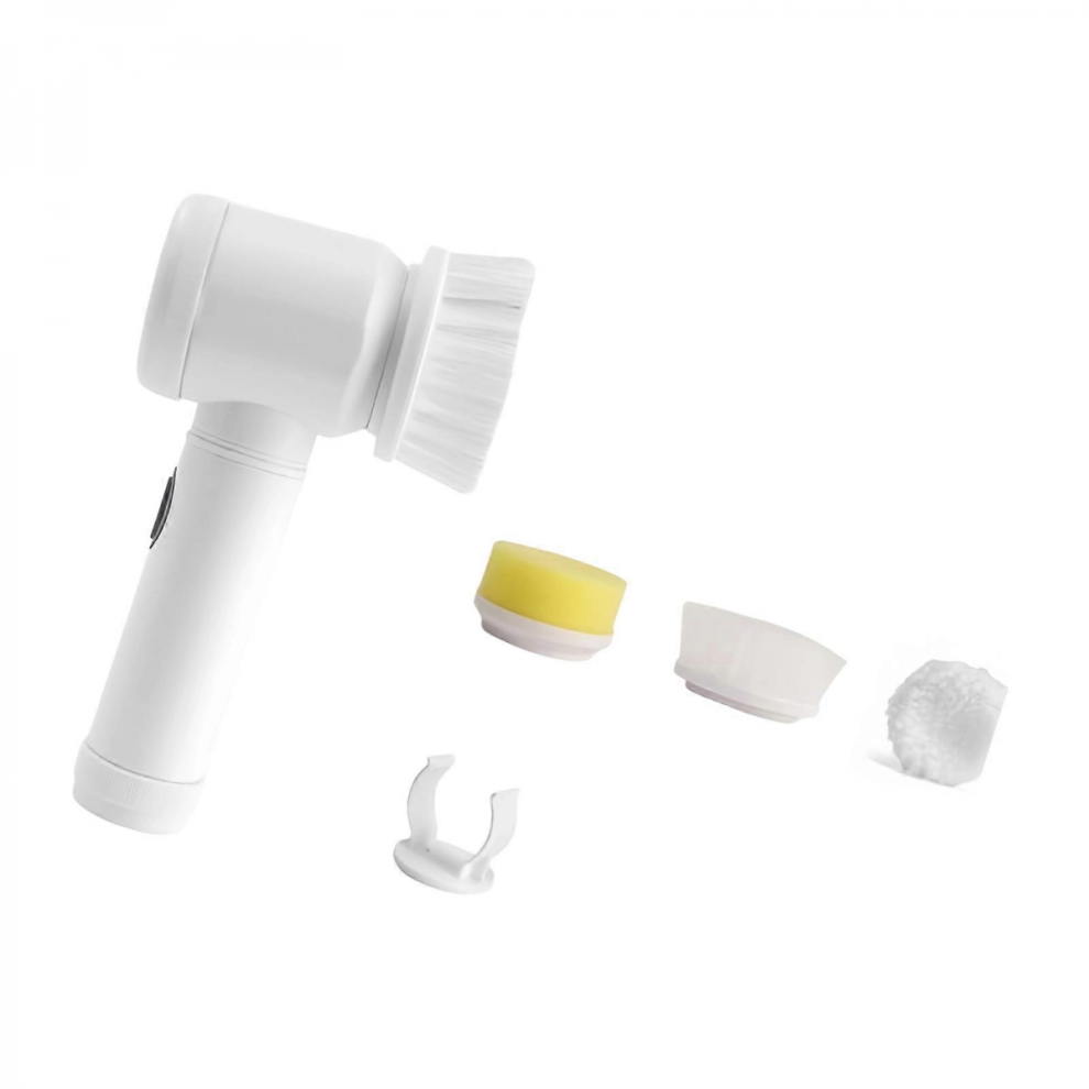 MulticolorElectric Cleaning Brush Powerful Motorized Scrubber For Stains On Household Surfaces Plastic Metal Construction