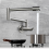 Robinet mural monomode gris anthracite compact, jet rétractable 360, résistant à la corrosion, pliable, multicolore. 5
