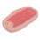 Foldable Pink Ergonomic Baby Bath Support with Heart Pattern, Plastic 14