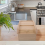 2025 Grain Storage Containers Rectangular Paulownia Wood Rolling Lid Design Kitchen Storage Home Kitchen Use 1Pack 3