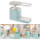 Distributeur de savon liquide multifonctionnel en PP pour la maison 4