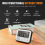 BlackLarge LCD Countdown Timer for Classroom and Kitchen Use with Loud Alarm and Magnetic Clip 4