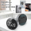 Black & SilverLED Countdown Timer with Magnetic Back for Kitchen, Cooking, Study, and Shower Use 4