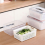 25-26 Refrigerator Storage Box Space Saving Fridge Organizer Vegetable Fruit Container with Drain Basket Kitchen Organizer4.5L 4