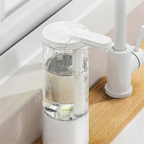 WhiteKitchen 500Ml Automatic Liquid Soap Dispenser USB Rechargeable Touchless Hand High Capacity Detergent Bathroom Dispenser