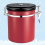 Roter Edelstahl-Kaffeebohnenbehälter, luftdicht, 500 ml 3