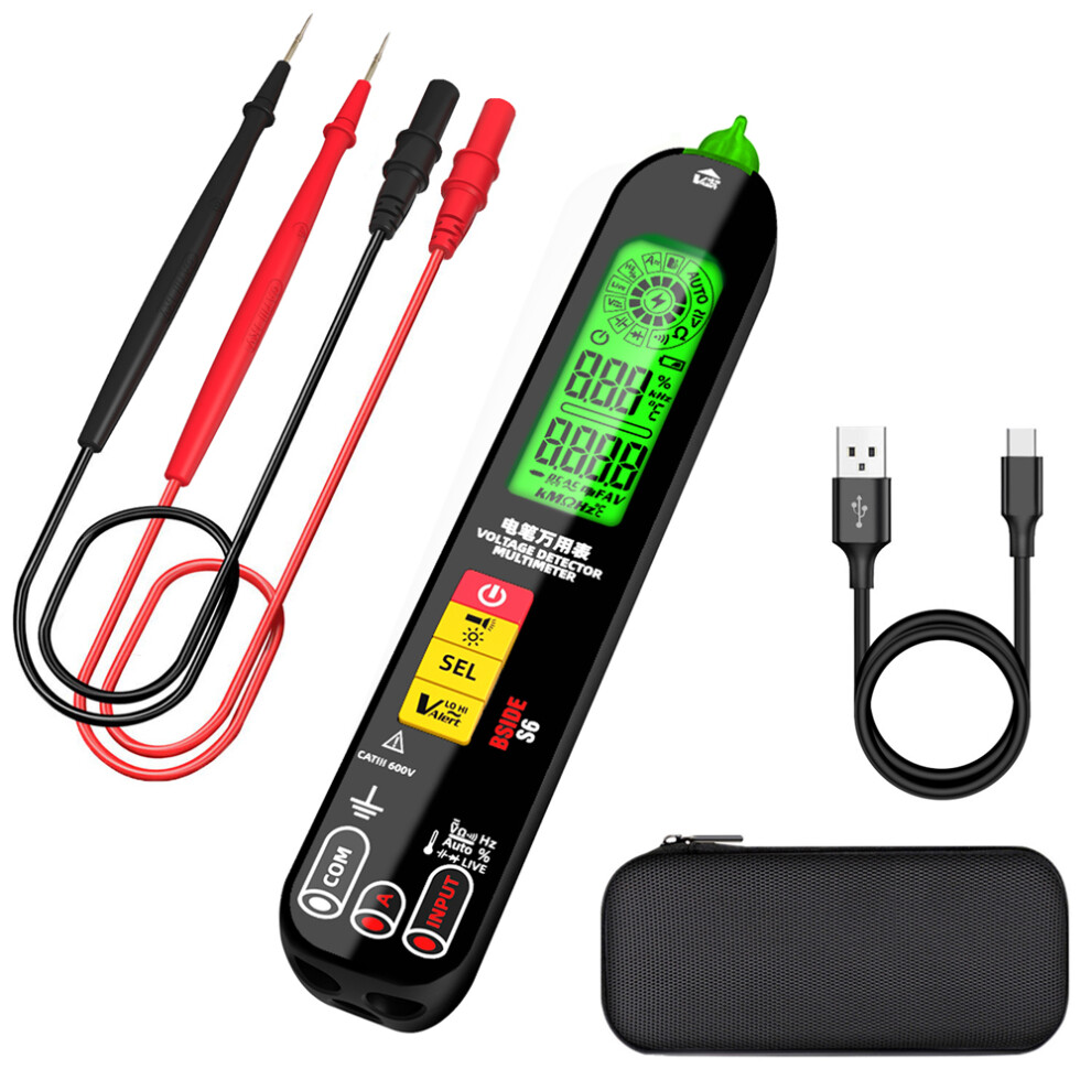 Compact Bside S6 Multimeter With Auto-Ranging & Built-In Battery 7901369181139