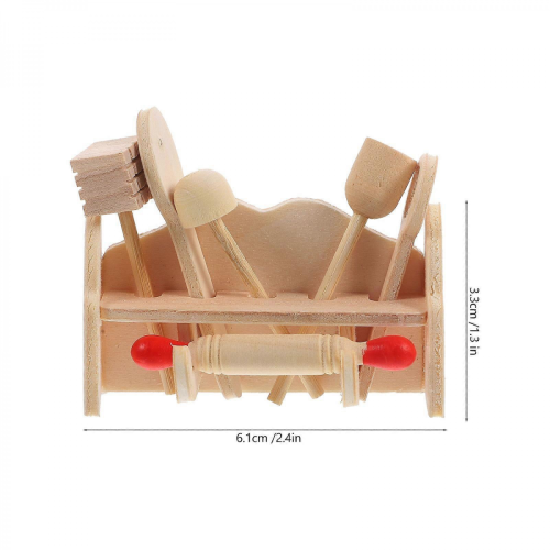Miniatur-Küchenutensilien-Set für 2 Kinder 1