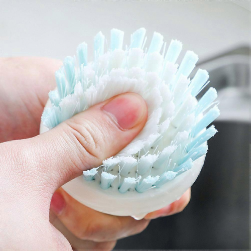 Dish Brush Kitchen Cleaning Brush for Cleaning 4Pcs Plastic Assorted Color 2