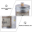 Retro Storage Jar Iron Canister for Storage Use 2Pcs Kitchen Organizer 4