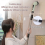 Brosse de nettoyage électrique rotative B25-26 pour douche 4