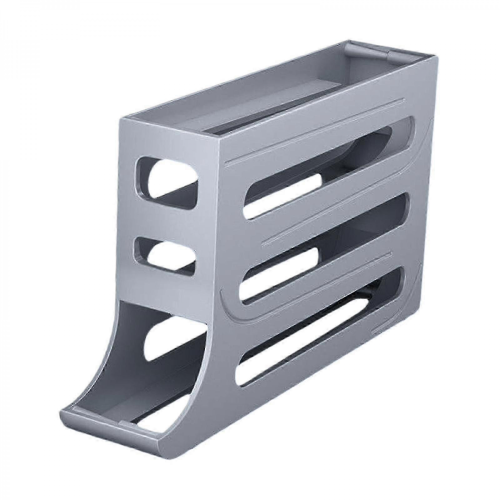 2026 30 Eggs Capacity Egg Holder & Storage Container with Slide Design for Home Kitchen UseGray 2