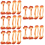 Simulation Chicken Bone Model 20 Pcs Assorted Color Artificial Kitchen Decoration Play Toy Lifelike Shape Prop 3