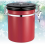 Roter Edelstahl-Kaffeebohnenbehälter, luftdicht, 500 ml 2