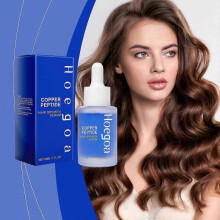 Advanced Copper Peptide Hair Regrowth Formula GHK-CU & AHK-CU, Copper Peptide Hair Growth Treatment Serum for Men Women 30ml