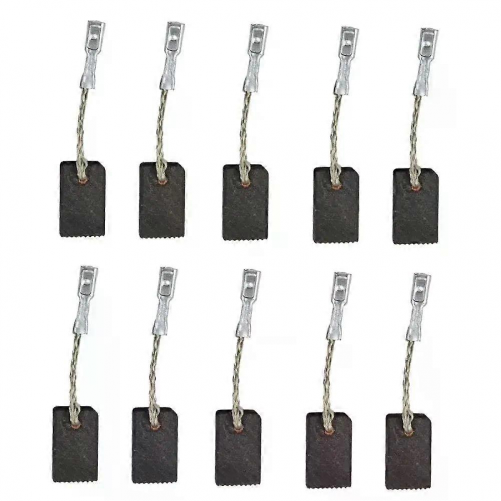 10Pcs Carbon Brushes For Metabo Angle Grinder Wq 1400/Wq 1000/Wq Carbon Brush Graphite Copper Spare Parts For Electric Motors 5008878102579