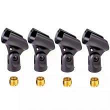 Vend 4 supports de microphone universels avec adaptateurs écrou mâle 5/8 pouce vers femelle 3/8 pouce