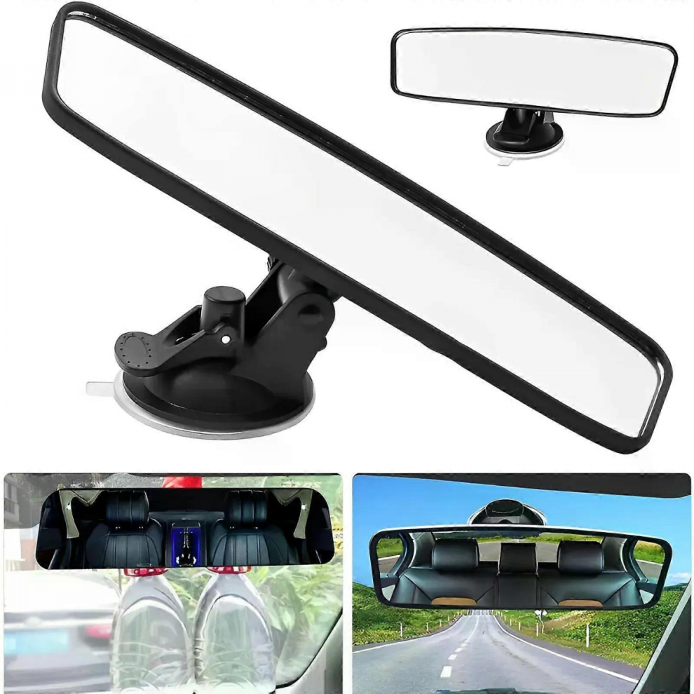 Car Rear View Mirror Adjustable 360 Panoramic Vehicle Car Rearview Parts With Suction Cup Car Decor Auto Interior Accessories 5008878102661