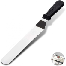 Palettenmesser zum Backen von Kuchen, Palettenmesser zum Backen von Kuchen, Spachtel zum Glasieren, Backpalettenmesser zum Glätten von Glasur