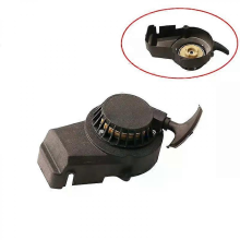 Lanceur à rappel en alliage pour mini-motos tout-terrain 47cc/49cc Pocket Coolster SSR SX50 (noir)