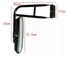 Direct Insertion Reversing Mirror Loader Reversing Mirror Engineering Vehicle Tractor Large Field Of View Rearview Mirror