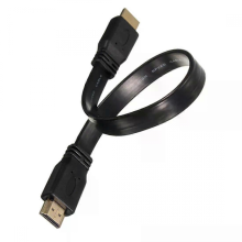vend Short HDMI Male to Male Plug Flat Cable Cord Full HD for Audio Video HDTV TV PS3