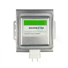 M24FB-610A Microwave Magnetron Appliance Part Microwave Oven Tube Metal Texture