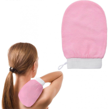 Skinny Exfoliating Glove Fake Tan Remover Use Double Sided Power of The Peel Mitt Scrubbing Deep Body Dead Skin Remover Ingrown Hair Treatment Easily