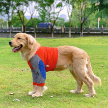 Großhund Kurzes T-Shirt 7XL Atmungsaktives Polyester-Baumwolle Schwarz Weiß & Farbblock