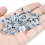 50Pcs Earring Backs Soft Transparent Earring Backs Safety Backs Bullet Clutch Plastic Earring Backs Earring Backs Replacements for Hook Earring Studs 4