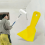 2 Pcs Drywall Corner Scraper Spatula Spade Drywall Trowel Tool Plastic Inside Corner Trowel for Floor Wall Ceramic Tile Grout 3
