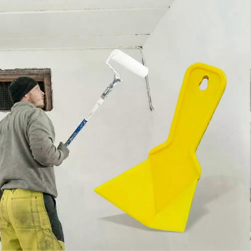 2 Pcs Drywall Corner Scraper Spatula Spade Drywall Trowel Tool Plastic Inside Corner Trowel for Floor Wall Ceramic Tile Grout 2