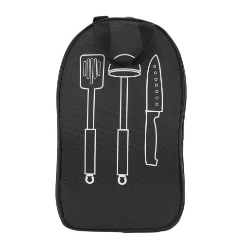 Camping-Geschirrorganizer-Tasche, Polyester, 270g, Schwarz 1