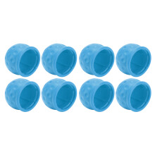 8 Stück 50mm weiche PVC-Tow-Kugelabdeckung für Wohnmobil, Kfz, LKW, Boot Blau