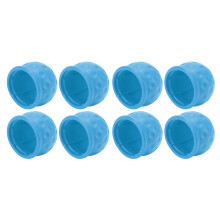 8Pcs 50mm Blue Trailer Hitch Ball Covers for RV Truck Caravan